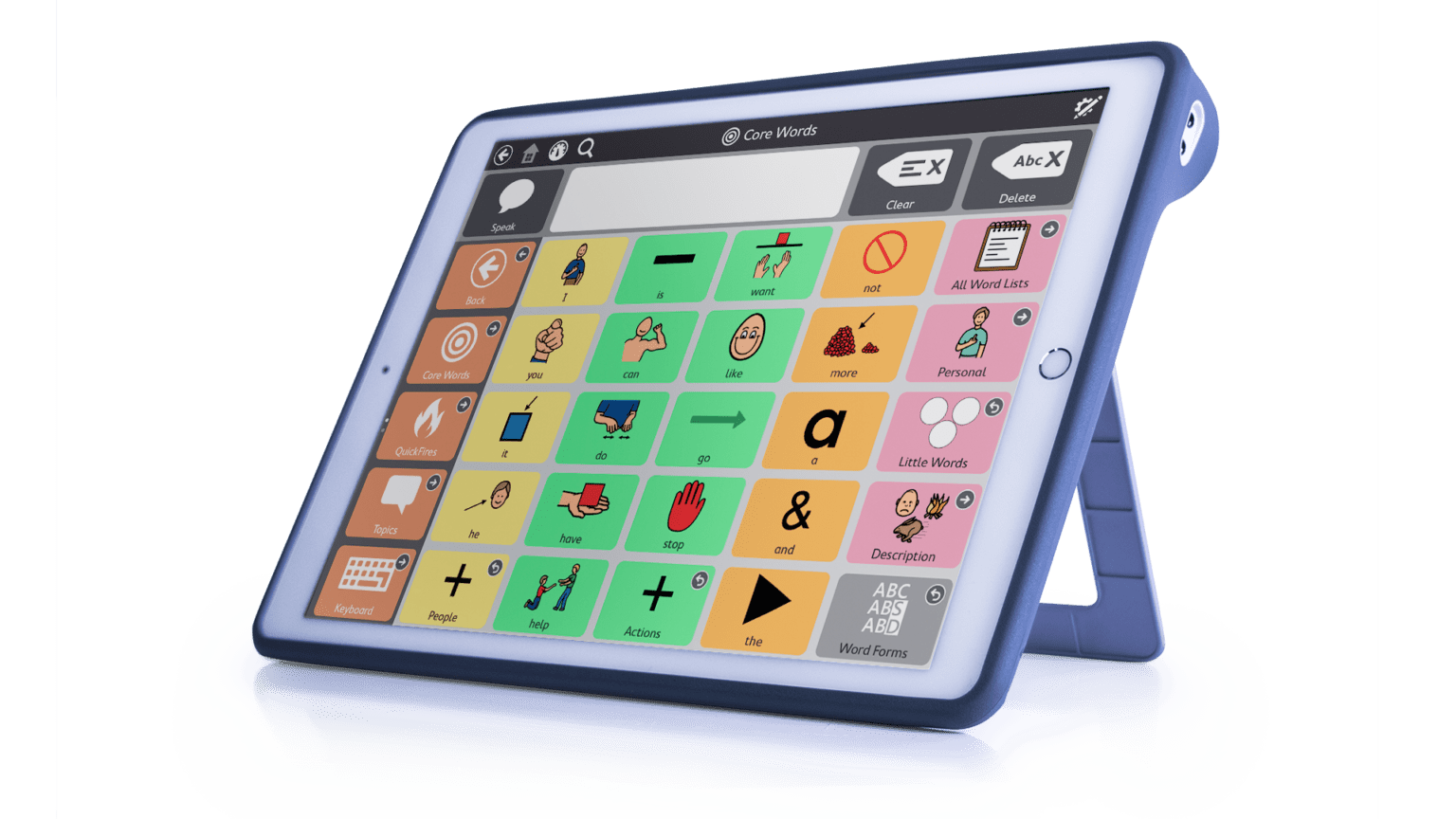 Simpodd Speech Case for iPad - KimTech